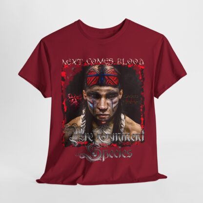 Caged Native Collection 07 - PreEminent Species - Native American Owned MMA Apparel - HaudenoSaunee Tshirt - Image 4