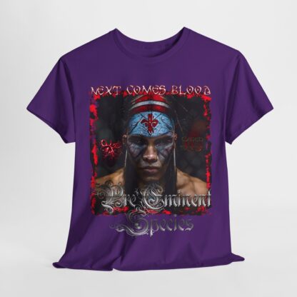 Caged Native Collection 03 - PreEminent Species - Native American Owned MMA Apparel - HaudenoSaunee Tshirt - Image 4