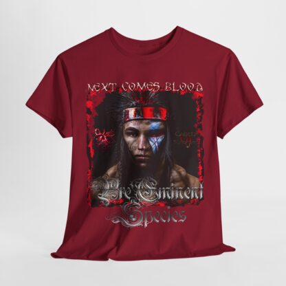 Caged Native Collection 01 - PreEminent Species - Native American / Indigenous Owned MMA Apparel - HaudenoSaunee Tshirt - Image 3