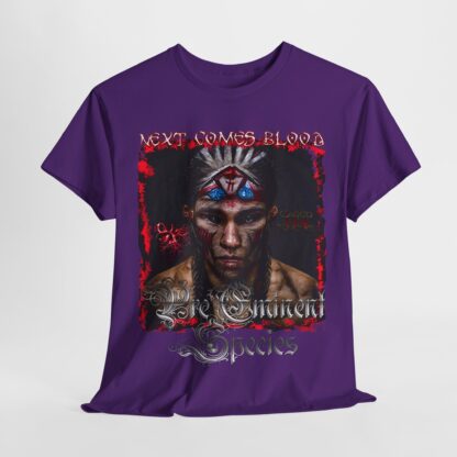 Caged Native Collection 04 - PreEminent Species - Native American Owned MMA Apparel - HaudenoSaunee Tshirt - Image 5