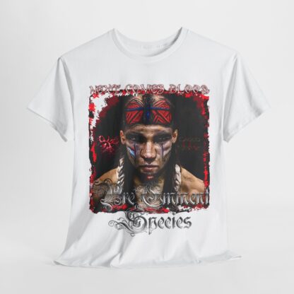 Caged Native Collection 07 - PreEminent Species - Native American Owned MMA Apparel - HaudenoSaunee Tshirt - Image 3