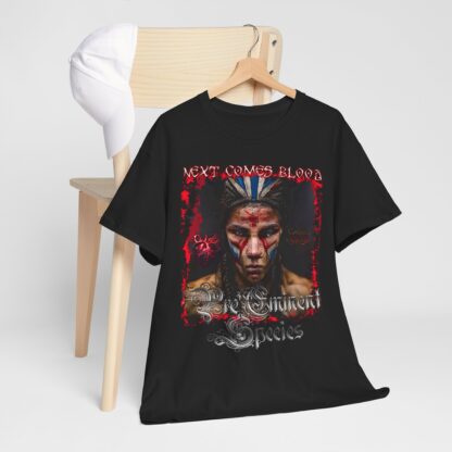 Caged Native Collection 05 - PreEminent Species - Native American Owned MMA Apparel - HaudenoSaunee Tshirt - Image 2