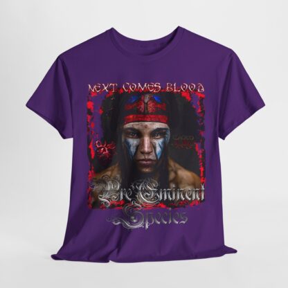 Caged Native Collection 06 - PreEminent Species - Native American Owned MMA Apparel - HaudenoSaunee Tshirt - Image 5