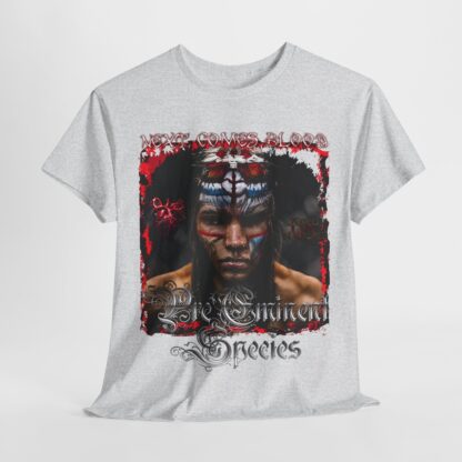 Caged Native Collection 08 - PreEminent Species - Native American Owned MMA Apparel - HaudenoSaunee Tshirt - Image 9