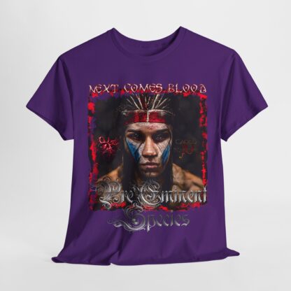 Caged Native Collection 10 - PreEminent Species - Native American Owned MMA Apparel - HaudenoSaunee Tshirt - Image 3