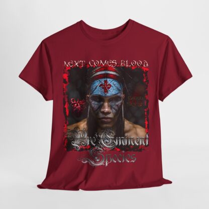 Caged Native Collection 03 - PreEminent Species - Native American Owned MMA Apparel - HaudenoSaunee Tshirt - Image 3