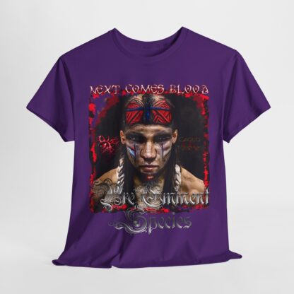 Caged Native Collection 07 - PreEminent Species - Native American Owned MMA Apparel - HaudenoSaunee Tshirt - Image 5