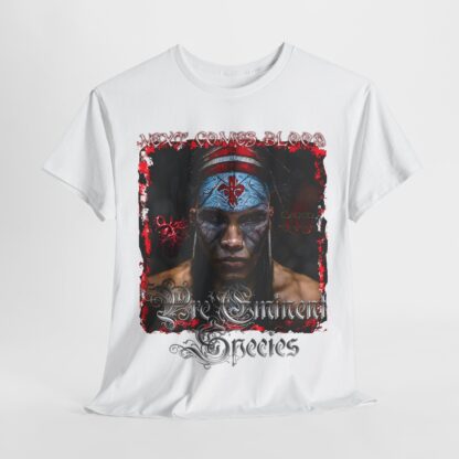 Caged Native Collection 03 - PreEminent Species - Native American Owned MMA Apparel - HaudenoSaunee Tshirt - Image 2