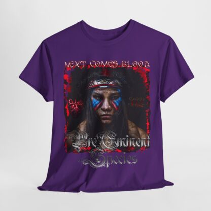 Caged Native Collection 02 - PreEminent Species - Native American / Indigenous Owned MMA Apparel - HaudenoSaunee Tshirt - Image 3