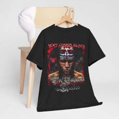 Caged Native Collection 08 - PreEminent Species - Native American Owned MMA Apparel - HaudenoSaunee Tshirt - Image 2